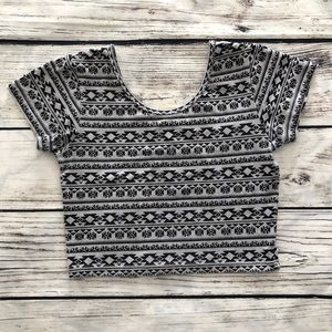 Cropped Slim Fit Shirt